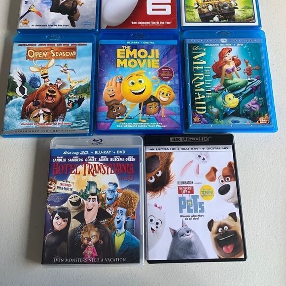 8 Blue Ray DVDs  - Picture 2 of 2